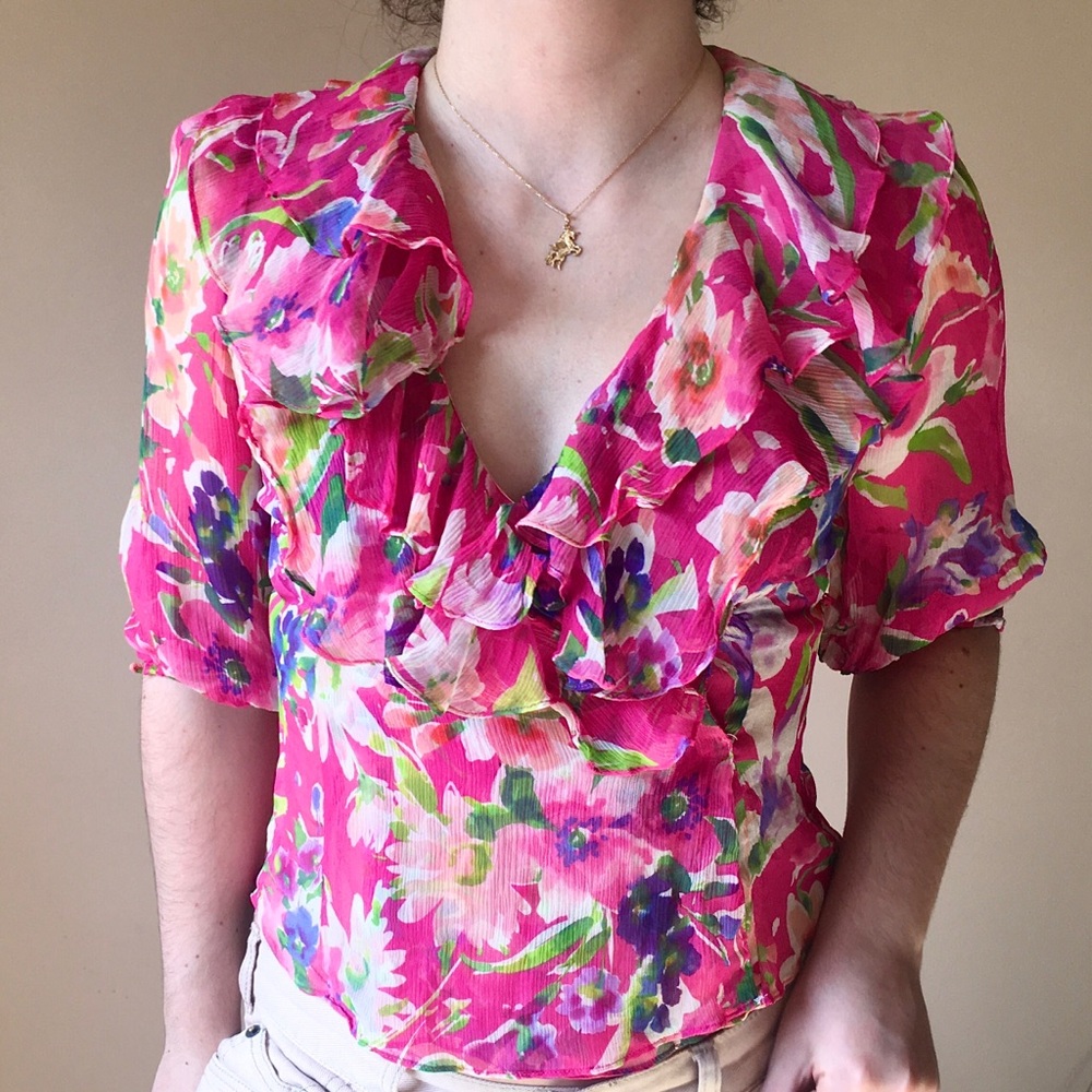 🌸❣️ Silk Ralph Lauren ❣️🌸